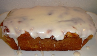 Ellijay apple bread, cake-type