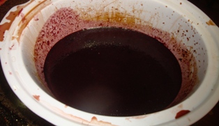 strained cherries in crock pot