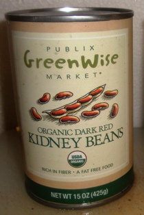 canned kidney beans