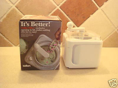 Salton mini chill frozen dessert maker