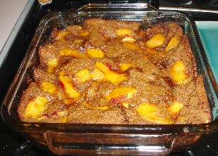 peach  cobbler