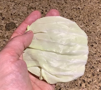 Cabbage leaf