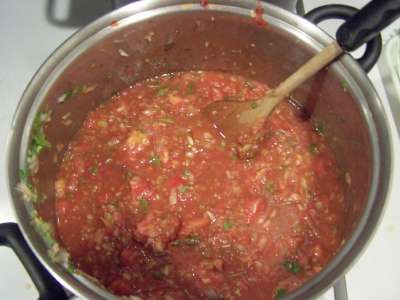 homemade salsa