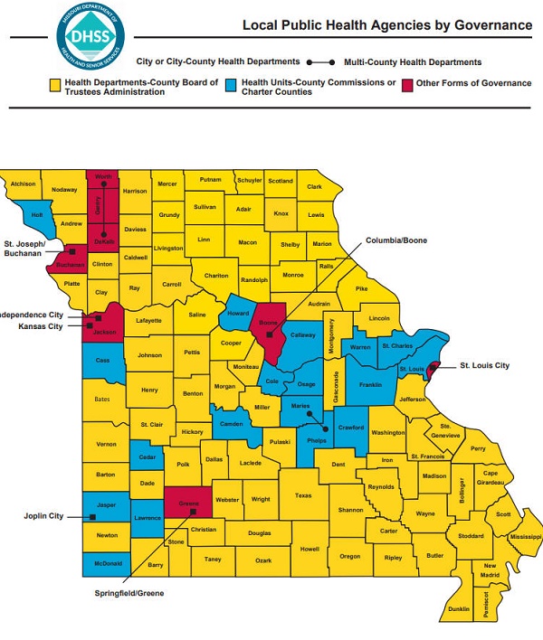 Missouri Local Health Department Agencies