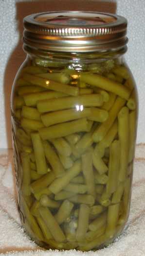 Home canned green beans