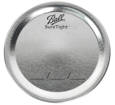 Genuine Ball canning lid (silver)