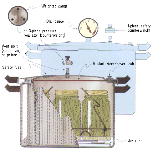 Pressure canning dial gauge check by Clemson Extension staff