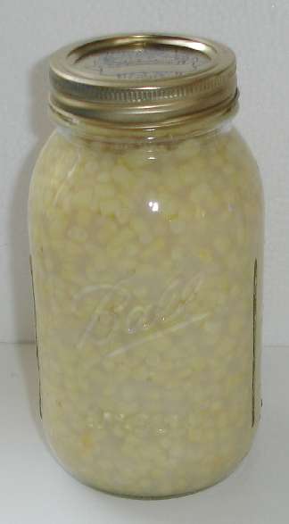 Directions for Canning Corn at Home