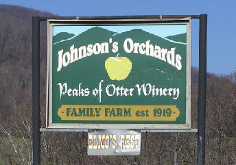 Appleseed Country - Johnson's Orchards and Peaks of Otter Winery