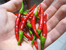 arbol chili peppers ingredients in making chili powder