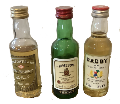 Irish whiskeys