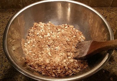 dry ingredients, mixed