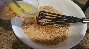 graham cracker crumb pie crust